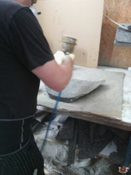 Kleber aufsprühen Kleber aufsprühen