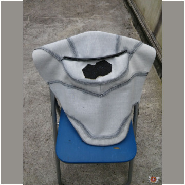 Nachdem der Sitz genäht ist wurden die Nähte Wasserdicht imprägniert Nachdem der Sitz genäht ist wurden die Nähte Wasserdicht imprägniert